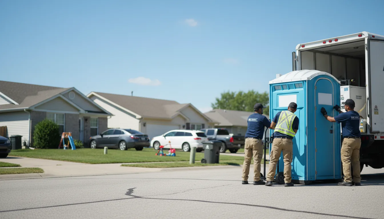 Standard Porta Potty Rentals in New Madison, OH near me